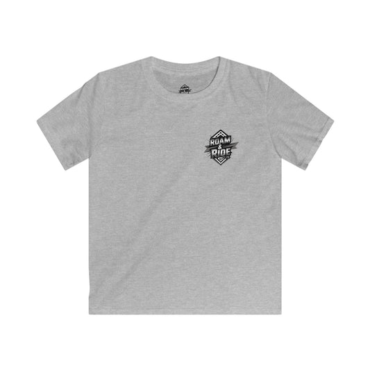 Roam & Ride Co. Grayscale Logo - Youth T-Shirt