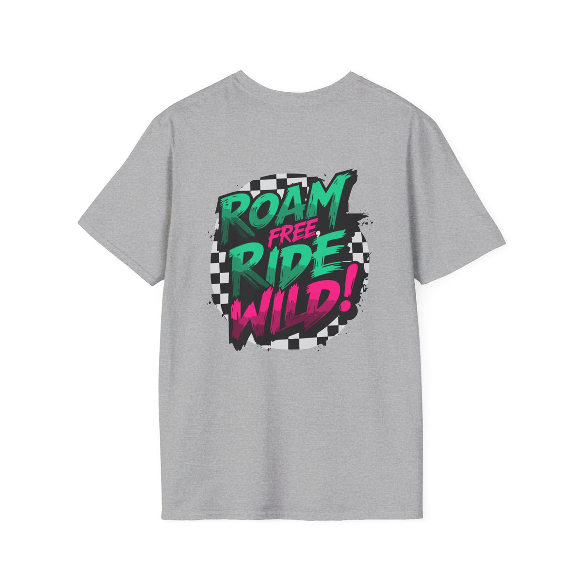 Roam Free, Ride Wild Logo - Unisex T-Shirt