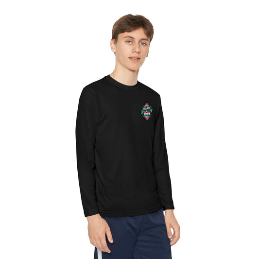 Roam Free, Ride Wild Logo - Youth Long Sleeve T-Shirt