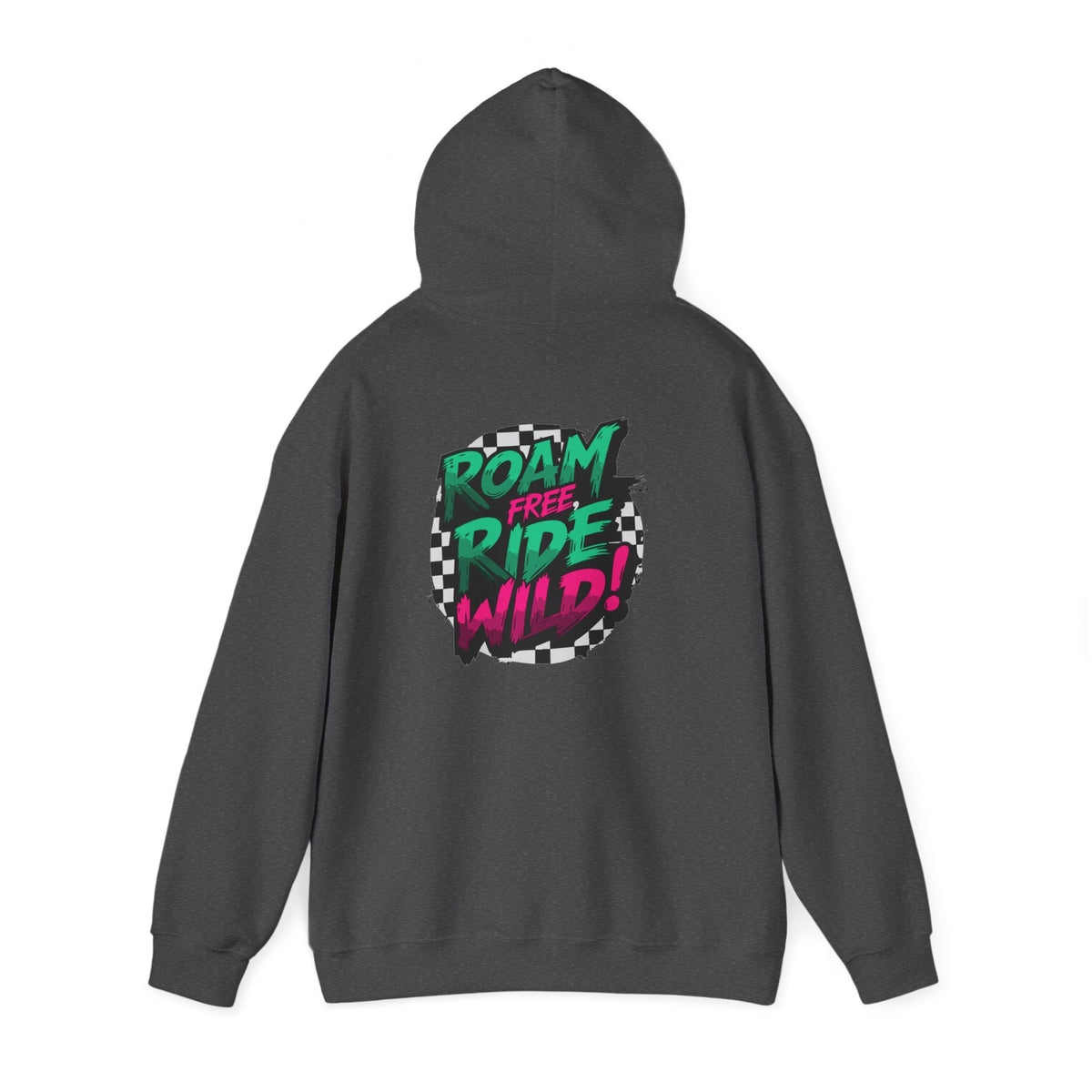 Roam Free, Ride Wild Logo - Unisex Heavy Blend Hoodie