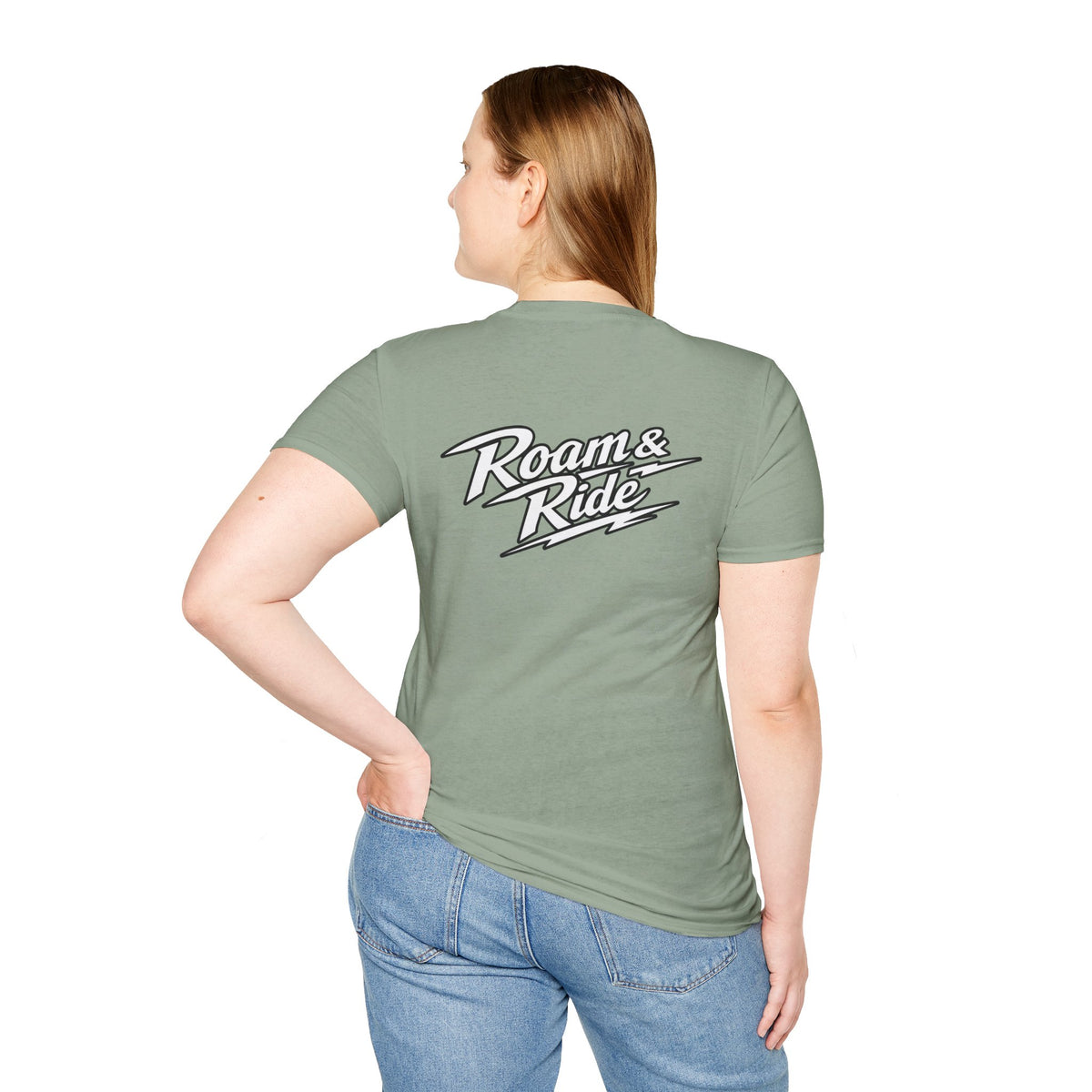 Roam & Ride Co. Lighting Strike Logo - Unisex T-Shirt