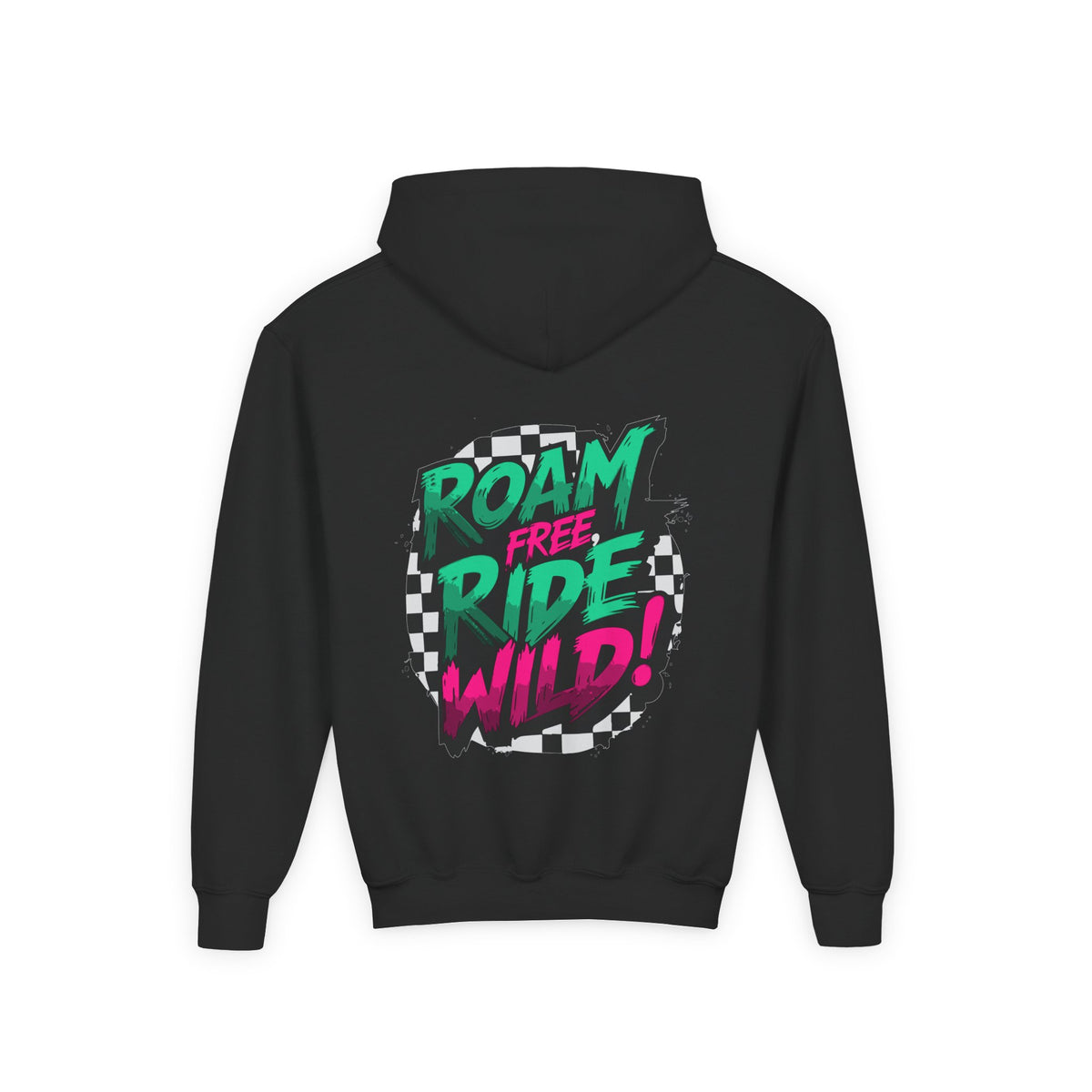 Roam Free, Ride Wild Logo - Youth Hoodie