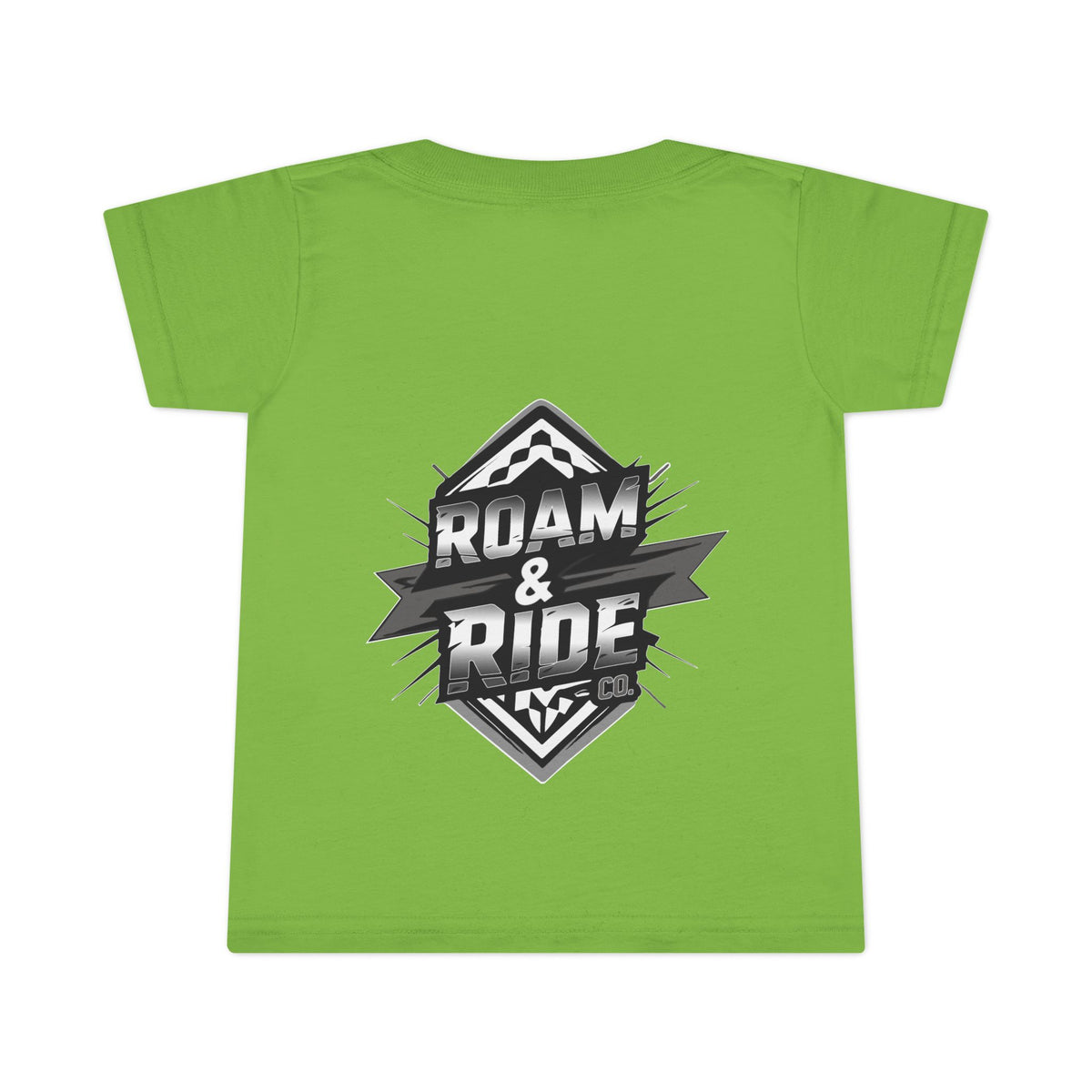 Roam & Ride Co. Grayscale Logo - Toddler T-Shirt