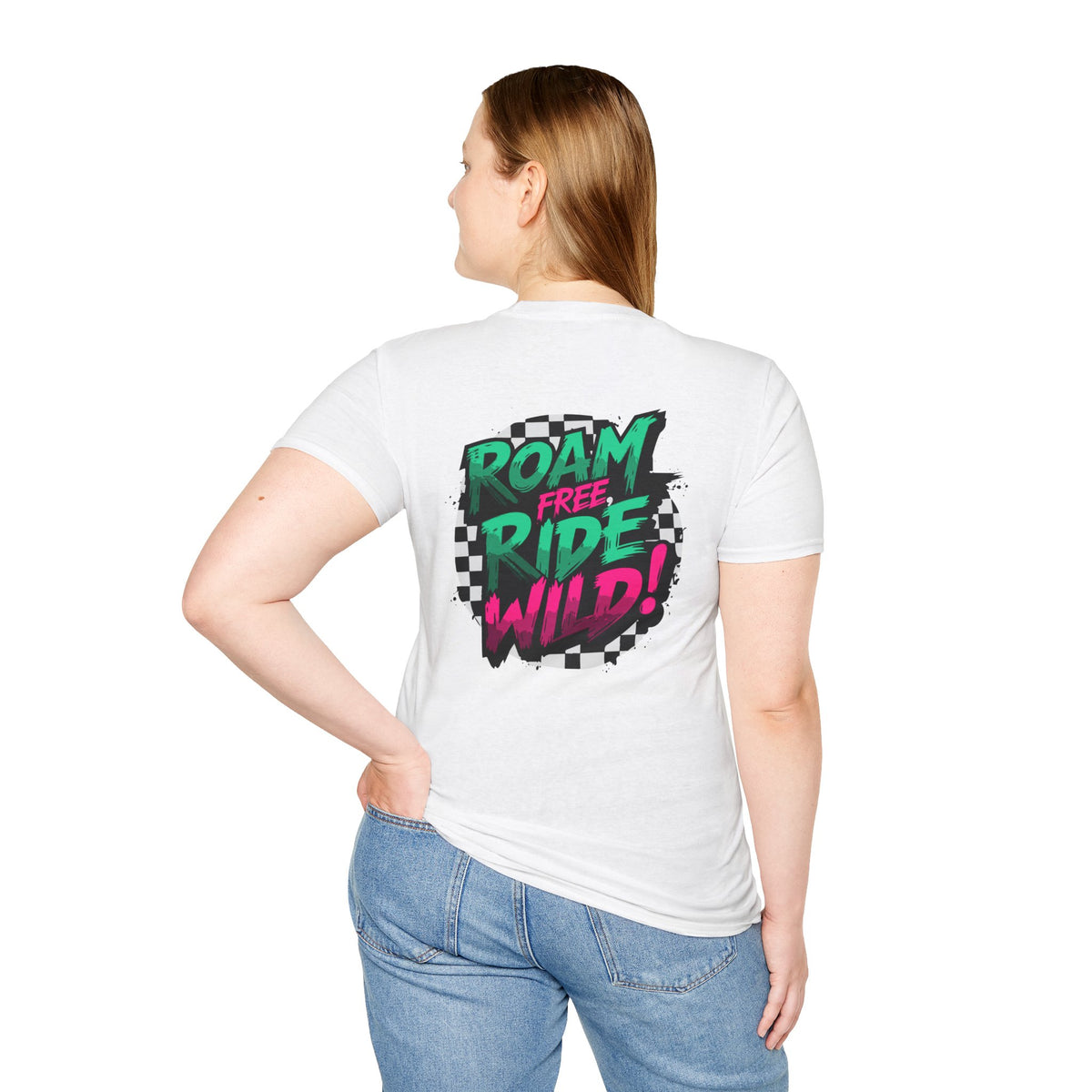 Roam Free, Ride Wild Logo - Unisex T-Shirt