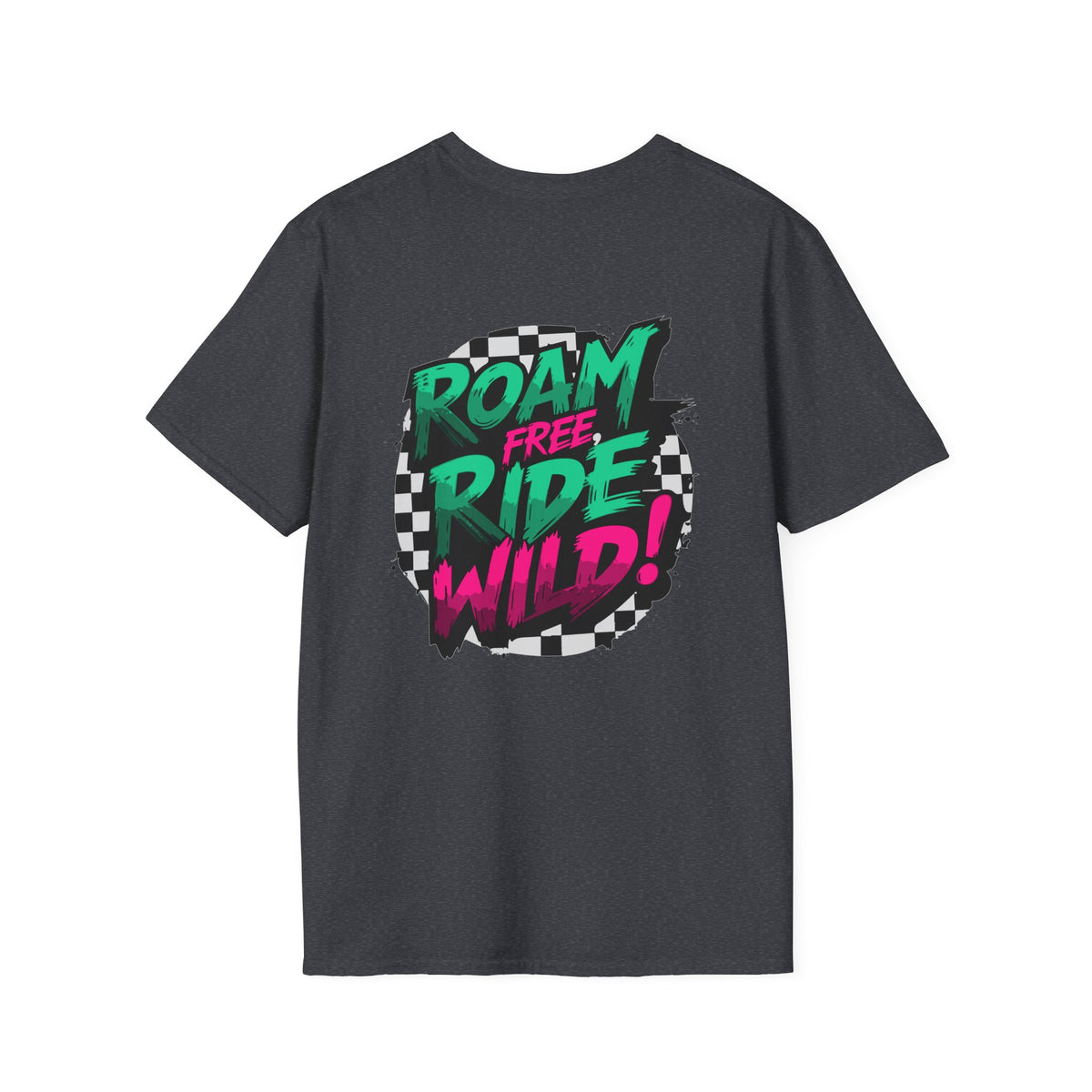 Roam Free, Ride Wild Logo - Unisex T-Shirt